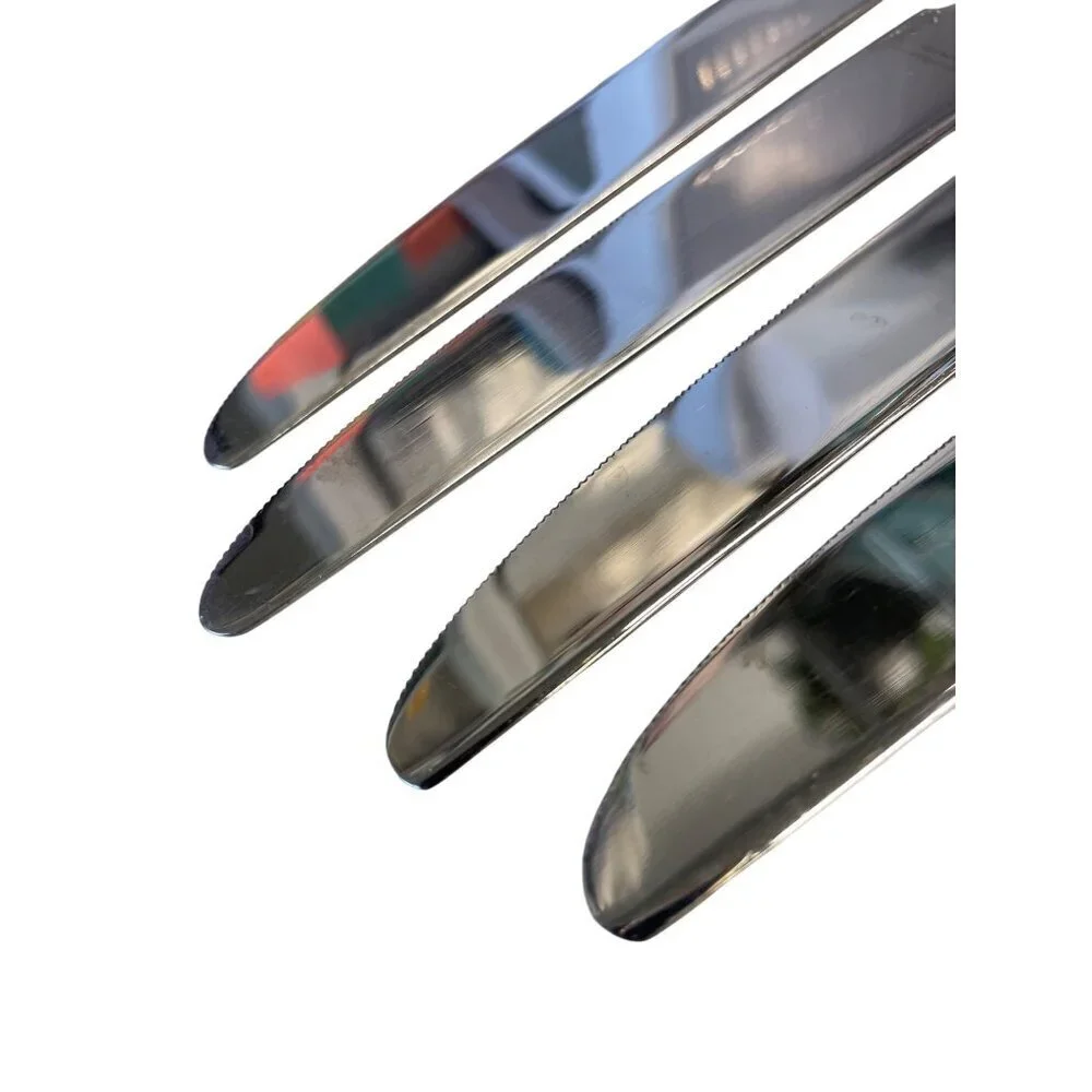 Reed & Barton BENSON 4X Dinner Knives Stainless Flatware‎ Vietnam